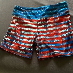 Iab American flag shorts